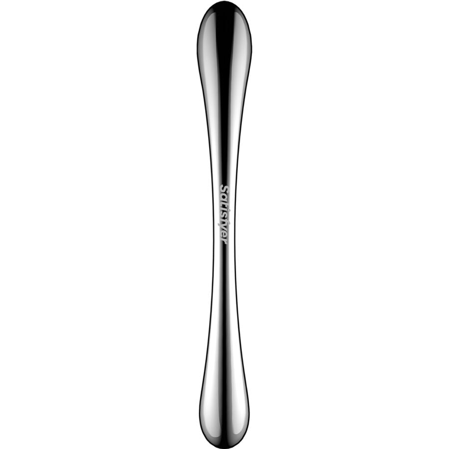SATISFYER - COSMIC CREST 1 DOPPELENDER EDELSTAHLDILDO