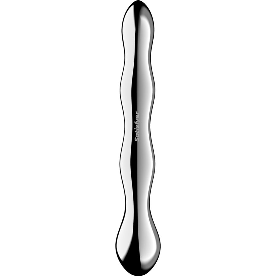 SATISFYER - COSMIC CREST 2 DOPPEL-DILDO AUS EDELSTAHL