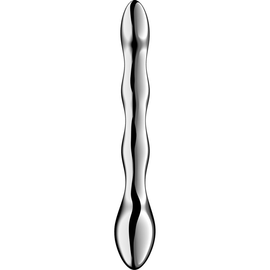 SATISFYER - COSMIC CREST 2 DOPPEL-DILDO AUS EDELSTAHL