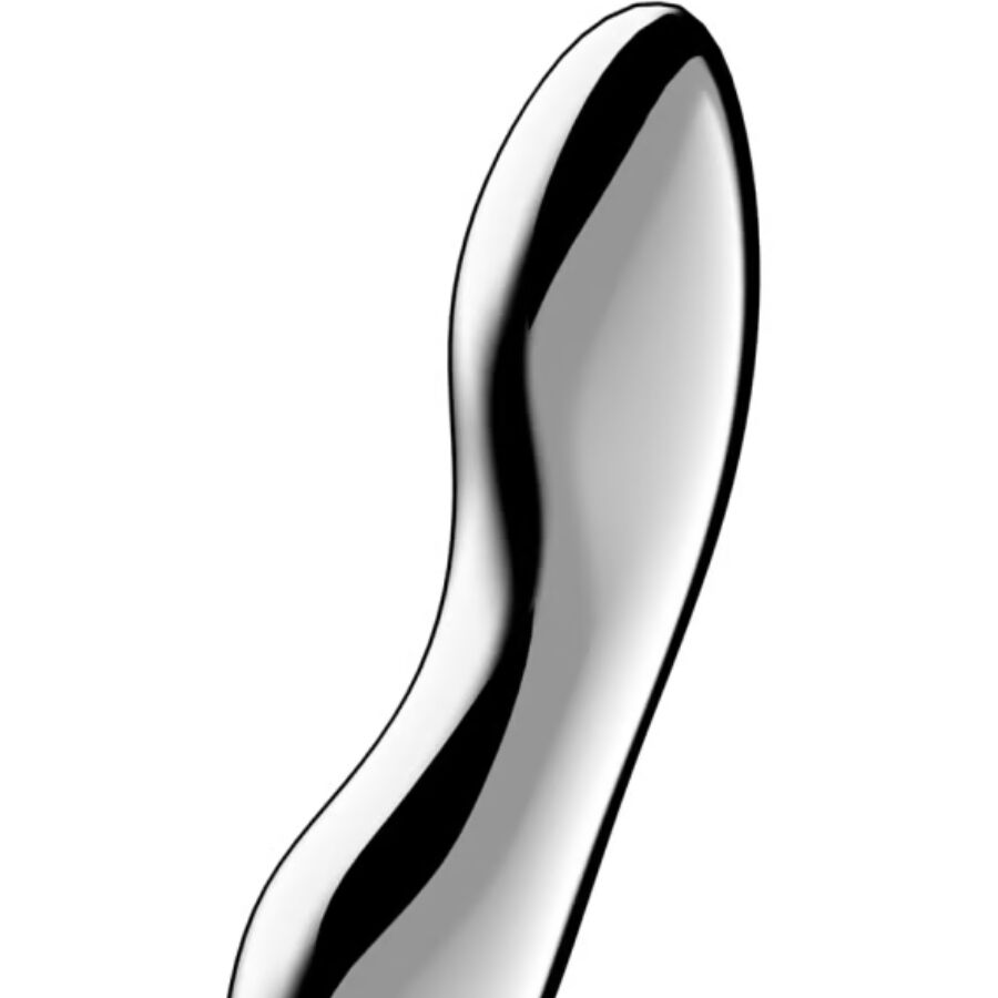 SATISFYER - COSMIC CREST 2 DOPPEL-DILDO AUS EDELSTAHL