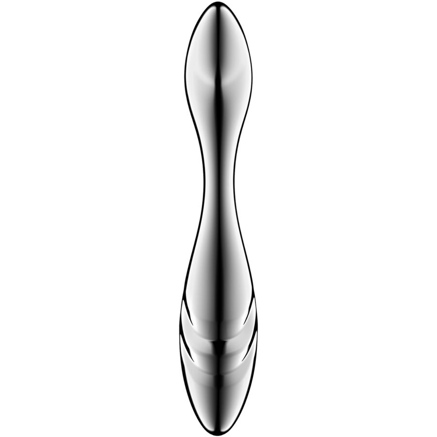 SATISFYER - PURE GRAVITY 3 DOPPELENDER EDELSTAHLDILDO