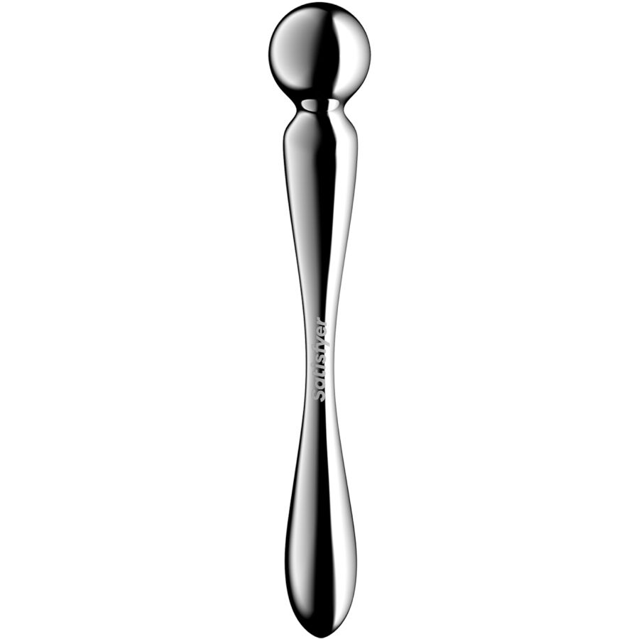 SATISFYER - STAR FORCE 2 DOPPEL-DILDO AUS EDELSTAHL