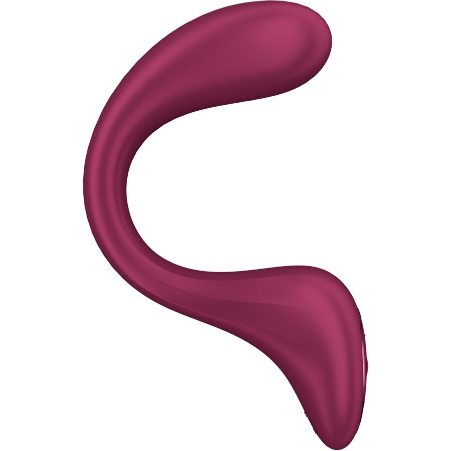 SATISFYER - G FOR GODDESS 2-Flaschen-Vibrator Hase Burgunderrot