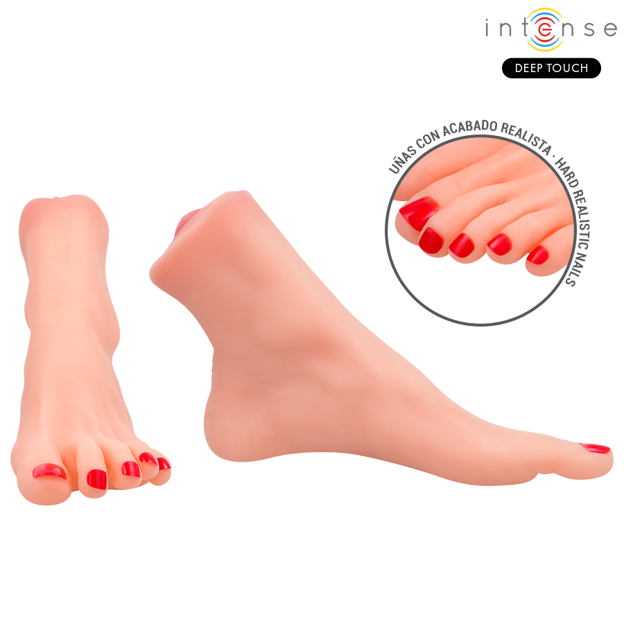 INTENSE TEEP TOUCH - GABBIE MASTUBADOR ZWEITEILIGER FUSSFÖRMIGER ANZUG