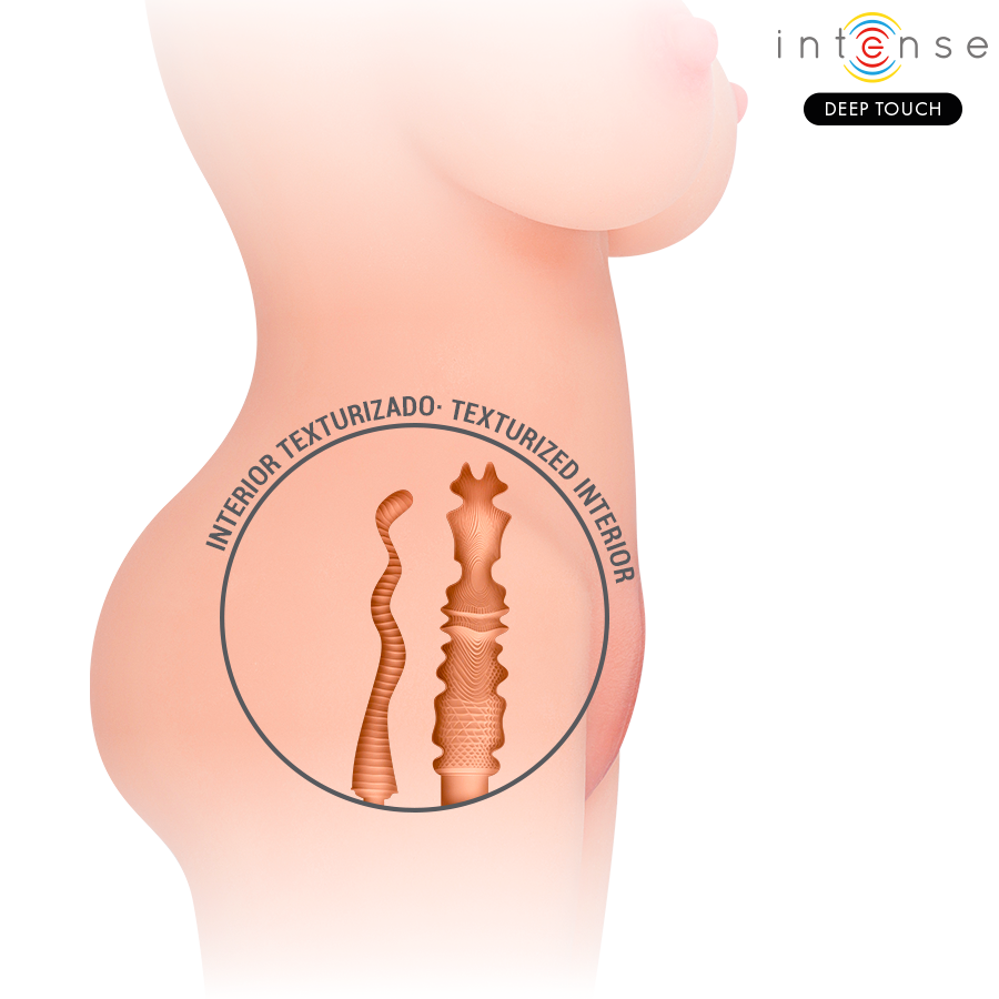 INTENSIVE TIEFE BERÜHRUNG - JESSE TORSO DOPPELTER VAGINA- &amp; ANUSAMMENBAUER