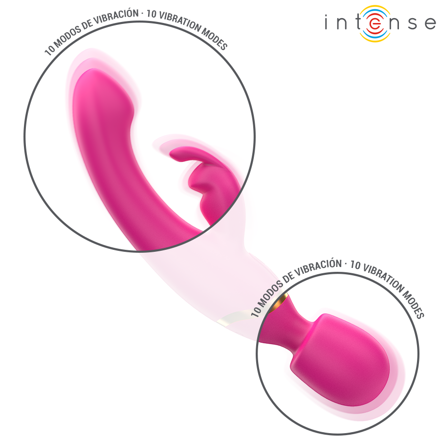 INTENSE - WINONA DOPPELVIBRATOR HASE UND STAB