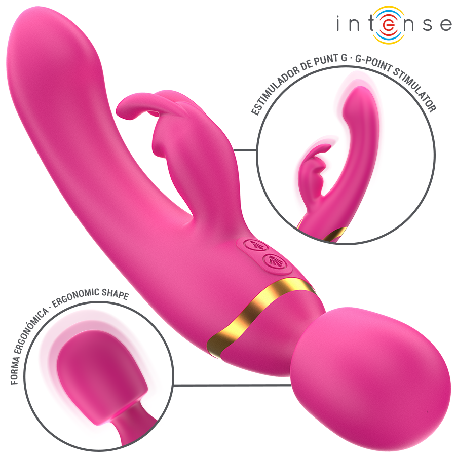 INTENSE - WINONA DOPPELVIBRATOR HASE UND STAB