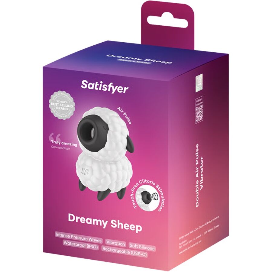 SATISFYER - TRAUMSCHAF-VIBRATOR UND LUFTPULSSTIMULATOR