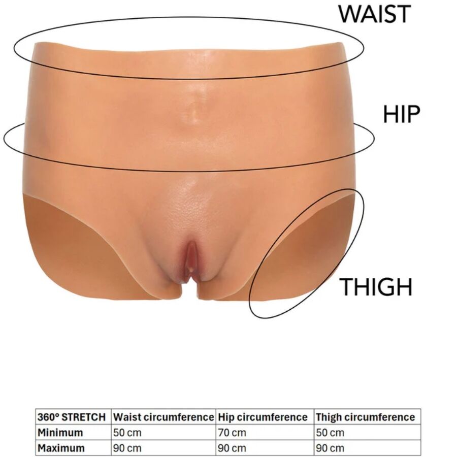 VERBORGENE BEDÜRFNIS - ALTER EGO OFFENE VAGINA HOCHGESCHNITTENE PANTIES FARBE