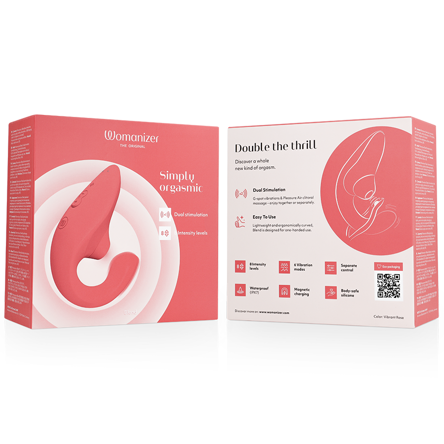 Womanizer Simply Orgamsic Stimulateur Clitoridien & Point G