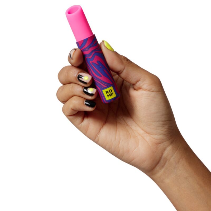 Stimulateur Clitoridien Discret Lipstick 7 Niveaux Rechargeable - Romp