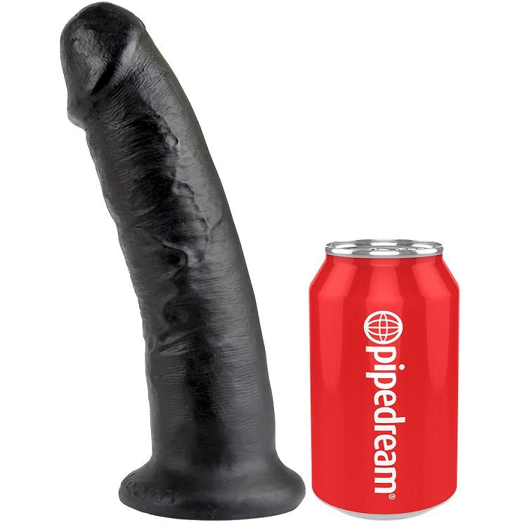KING COCK - 9 SCHWARZER DILDO 22,9 CM