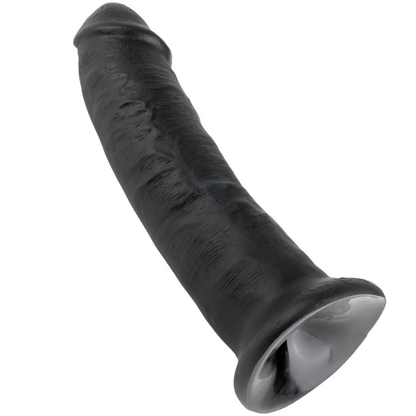 KING COCK - 9 SCHWARZER DILDO 22,9 CM