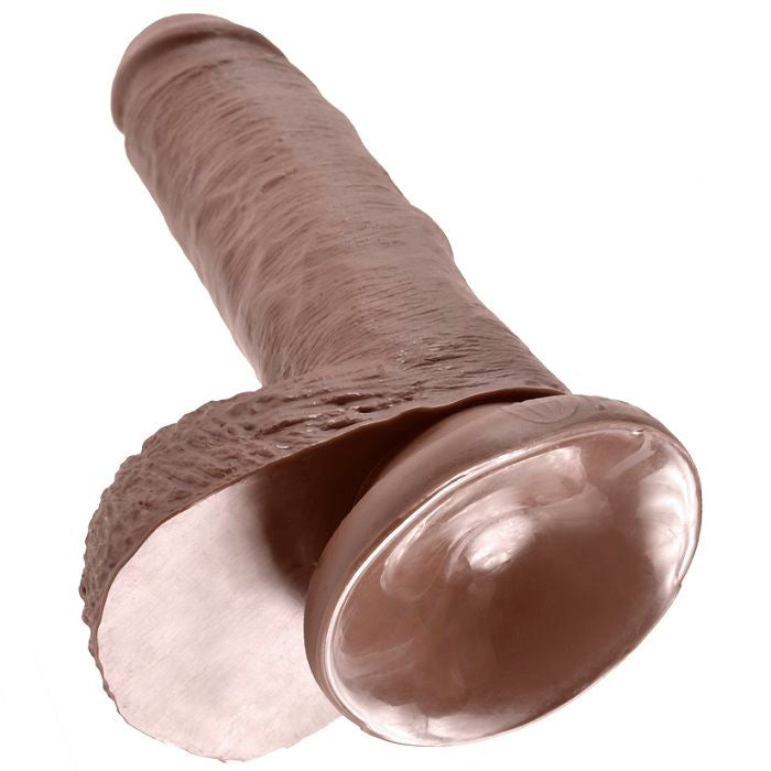 Gode Réaliste avec Testicules Ventouse 5 Tailles - King Cock