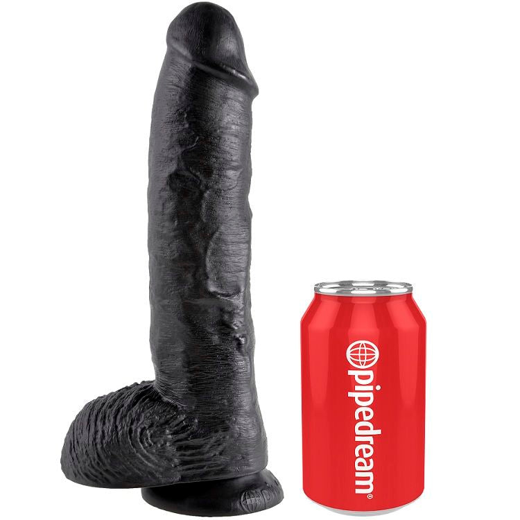 Gode Réaliste Testicules Ventouse Multivitesse - King Cock