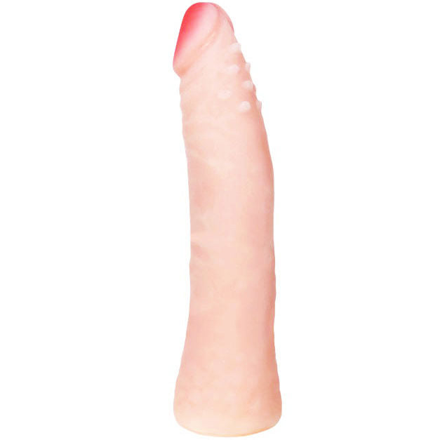 Realistischer Silikondildo mit Hautgefühl, 19 cm, zufällige Farbe aus der Box