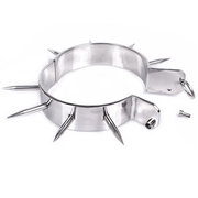 BDSM Sklavenhalsband mit Spikes