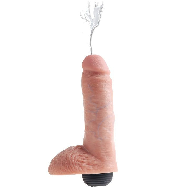 Realistischer, natürlich ejakulierender Penis, 20,3 cm