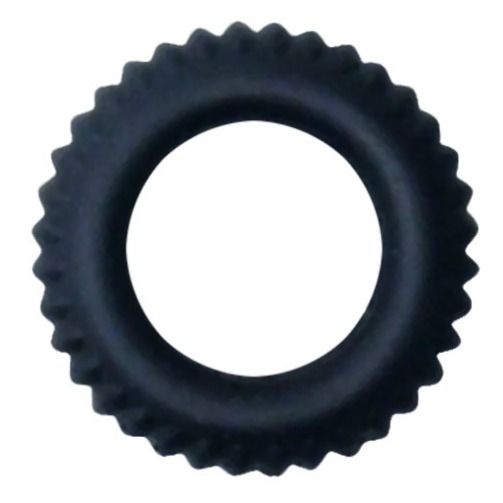 Schwarzer Titan Cockring 1,9 cm 