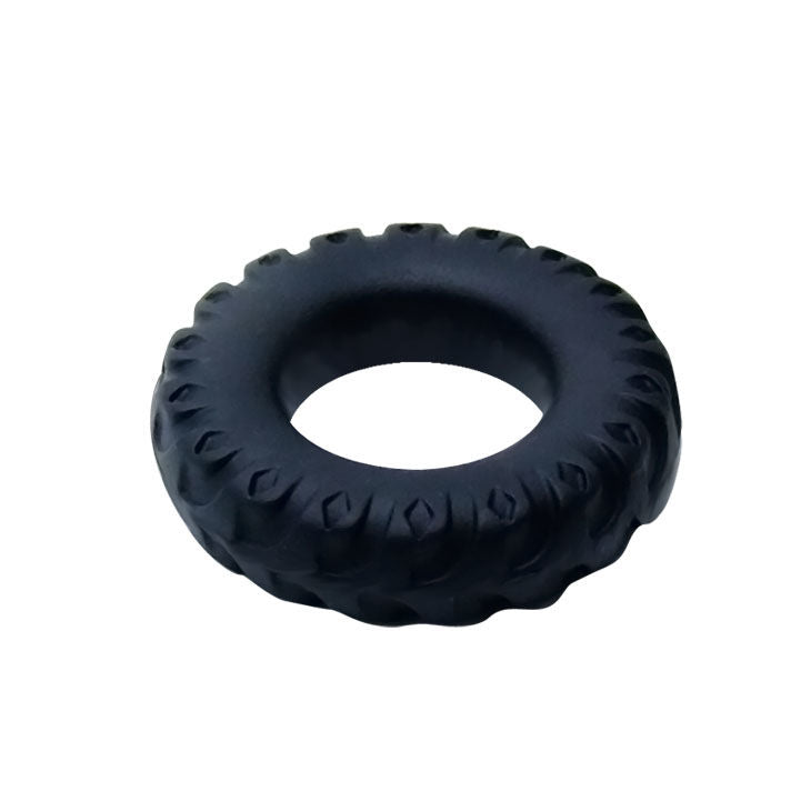 Cockring Titan schwarz grün 2 cm