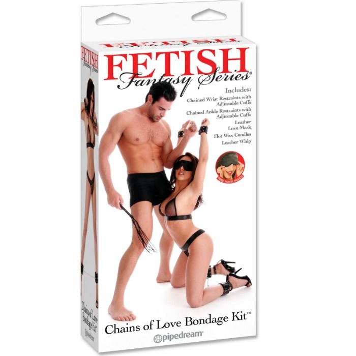 Fetisch-Fantasie-Serie – Bondage-Set mit Liebesketten