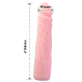 Skin Touch Realistischer Silikondildo 23 cm