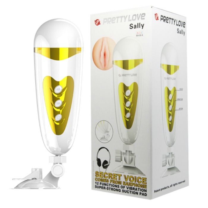 PRETTY LOVE – MÄNNLICHER MASTURBATOR MIT VIBRATION UND SOUND