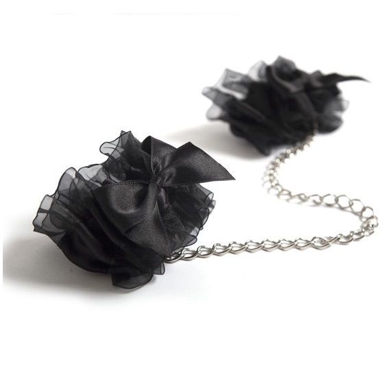 SCHMUCK - INDISKRET FROU FROU ORGANZA-HANDSCHUHE