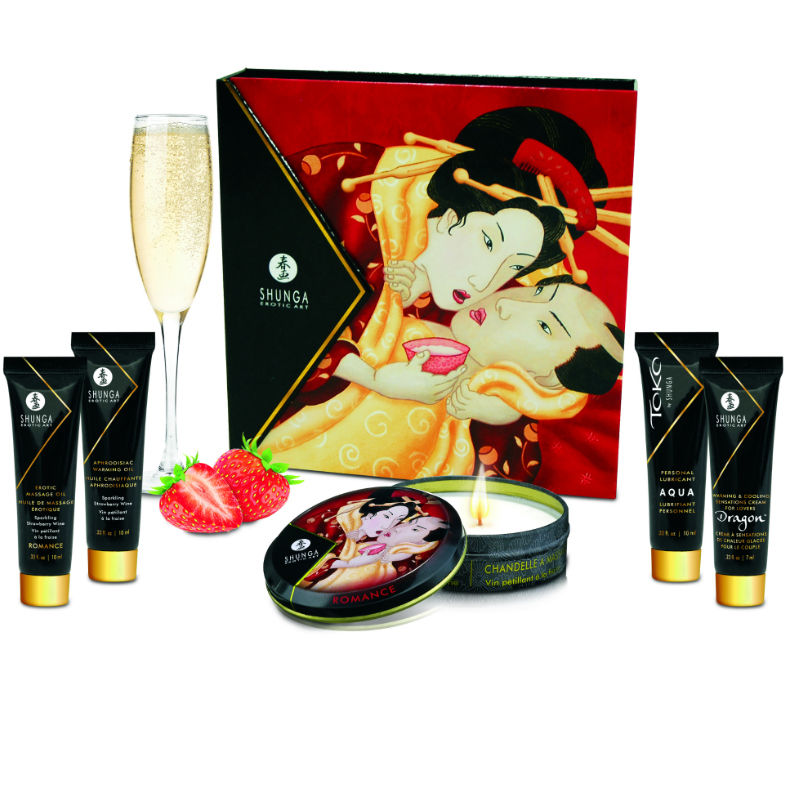 SHUNGA - GEISHA GEHEIMSET ERDBEEREN UND CAVA