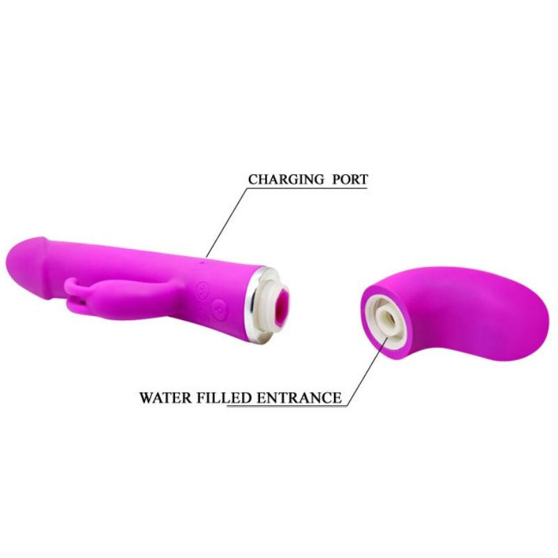 Henry Vibrator mit 12 Vibrationsmodi und Squirt-Funktion