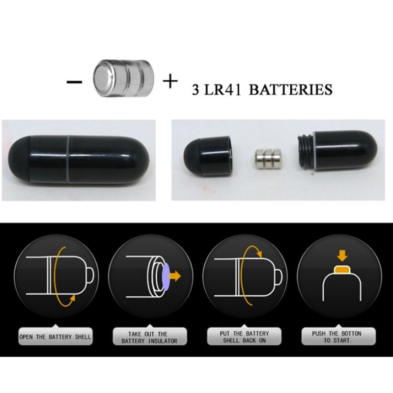 Flirtwürfel Vibration Black Steward