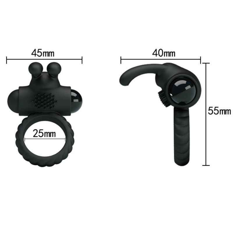 Eudora Vibrationsring mit Stimulator