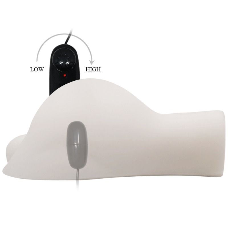 Größerer Mann zurück mit Vibration