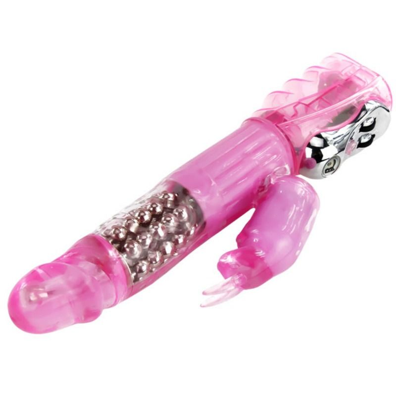 BAILE - VIBRATOR MIT ROTATION UND HASE, MEHRERE GESCHWINDIGKEITEN UND MEHRERE ROTATIONEN