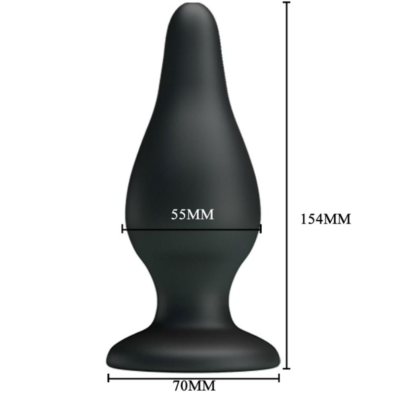 Ergonomischer Silikonstopper 15,4 cm