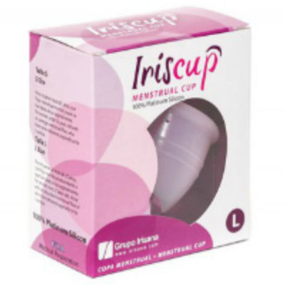 IRISCUP – GROSSE ROSA TASSE DES MONATS + GRATIS STERILISIERBEUTEL