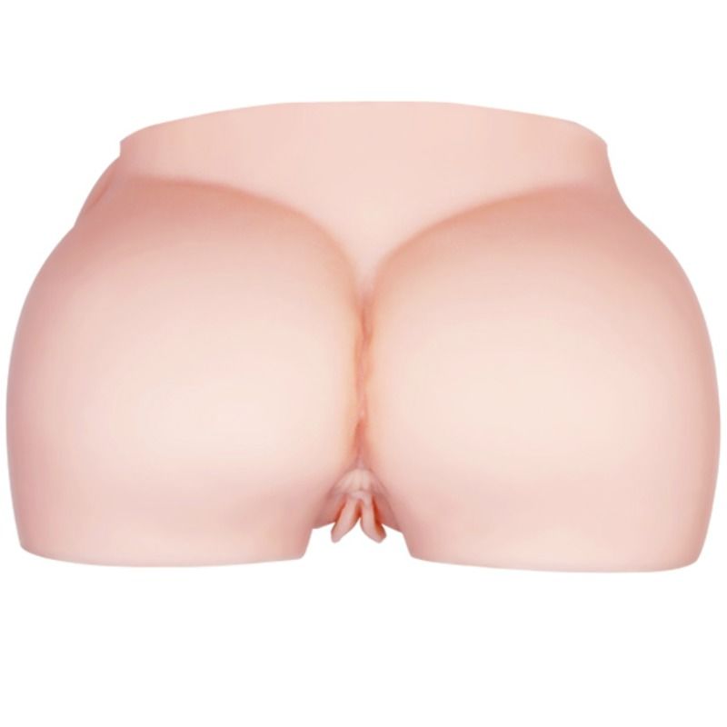 Realistische Vagina und Anus mit Vibration