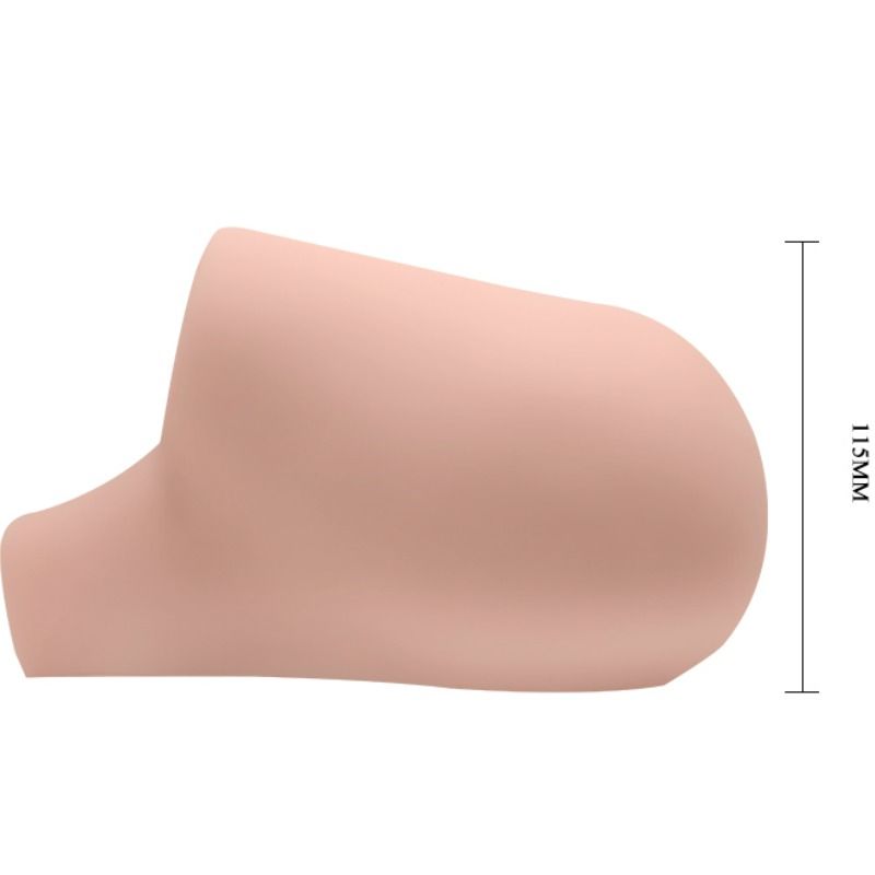 Realistische Vagina und Anus mit Vibrationsposition 3