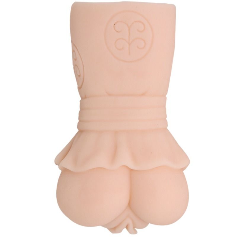 Waterskin Vagina-Masturbator mit vibrierenden Kugeln