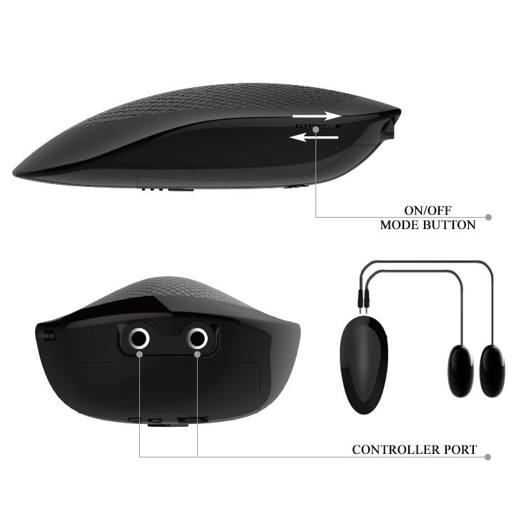 Realistische Vagina und Anus mit Vibrationsposition 5