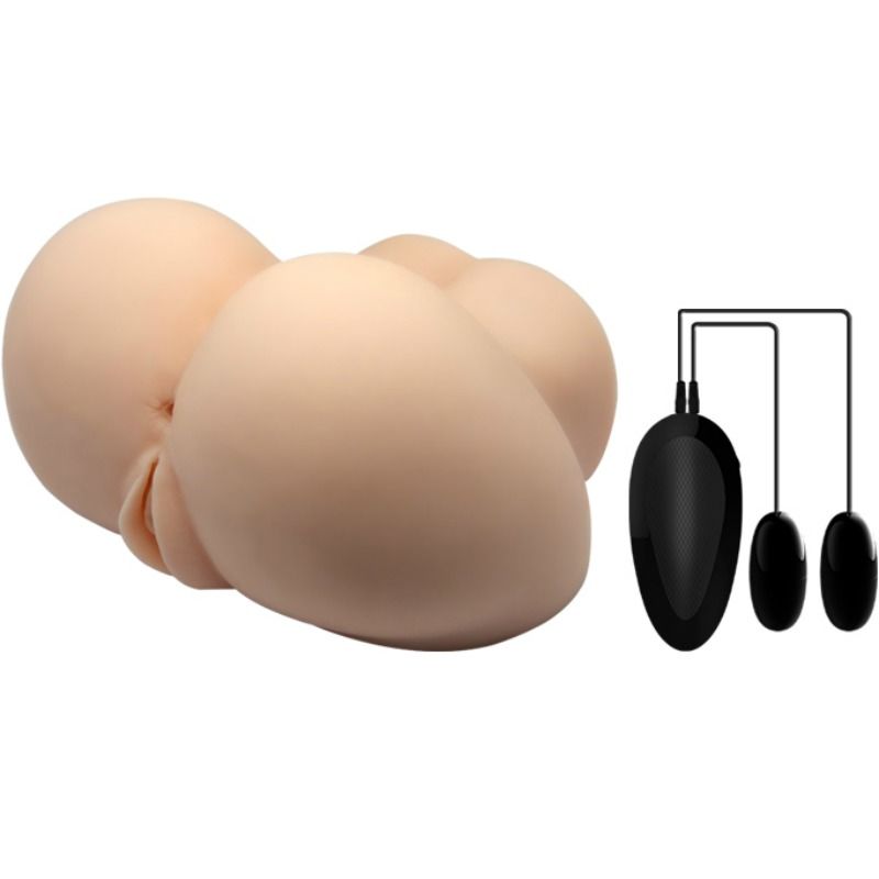 Realistische Vagina und Anus mit Vibrationsposition 6