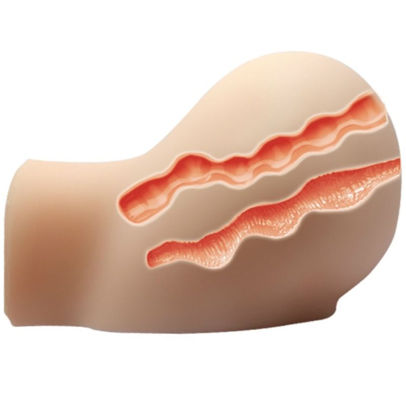 Realistische Vagina und Anus mit Vibrationsposition 6