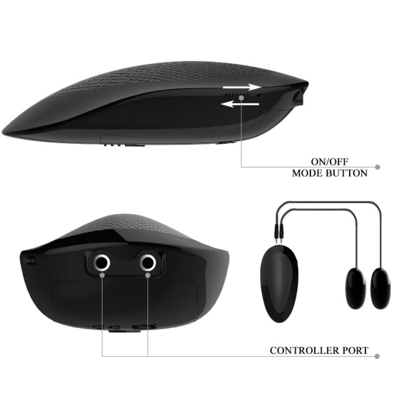 Realistische Vagina und Anus mit Vibrationsposition 7