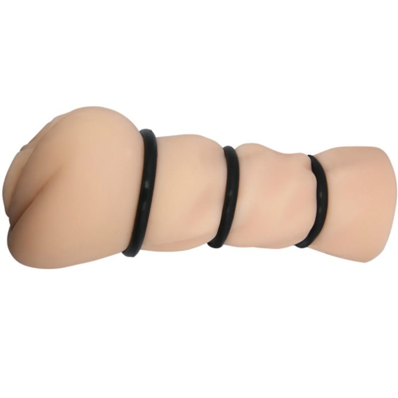 Vagina-Masturbator mit Ringen