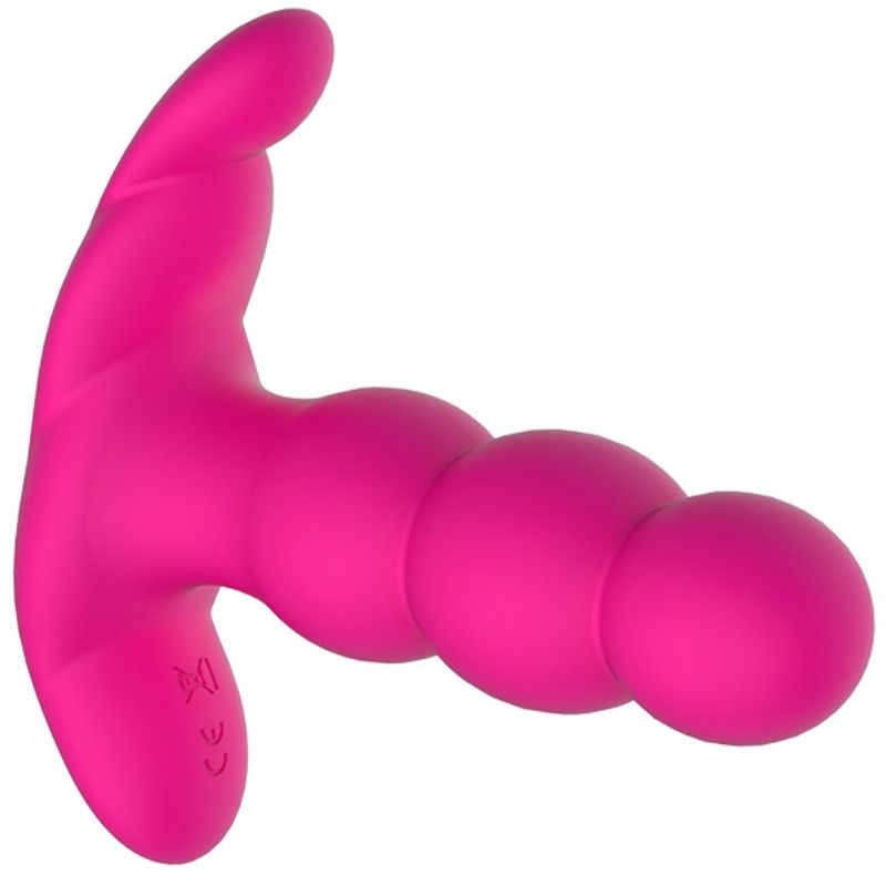 NALONE - PEARL Analvibrator mit Fernbedienung, Schwarz