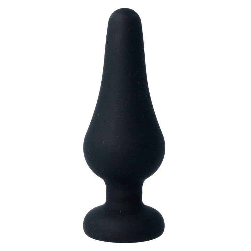 INTENSE - PIPO L SILIKON-ANALPLUG SCHWARZ 13 CM