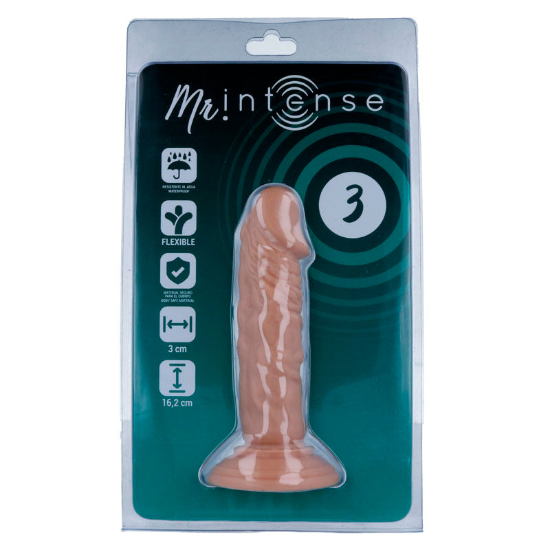 MR INTENSE - 3 REALISTISCHE PENISSE 16,2 CM -O- 3 CM