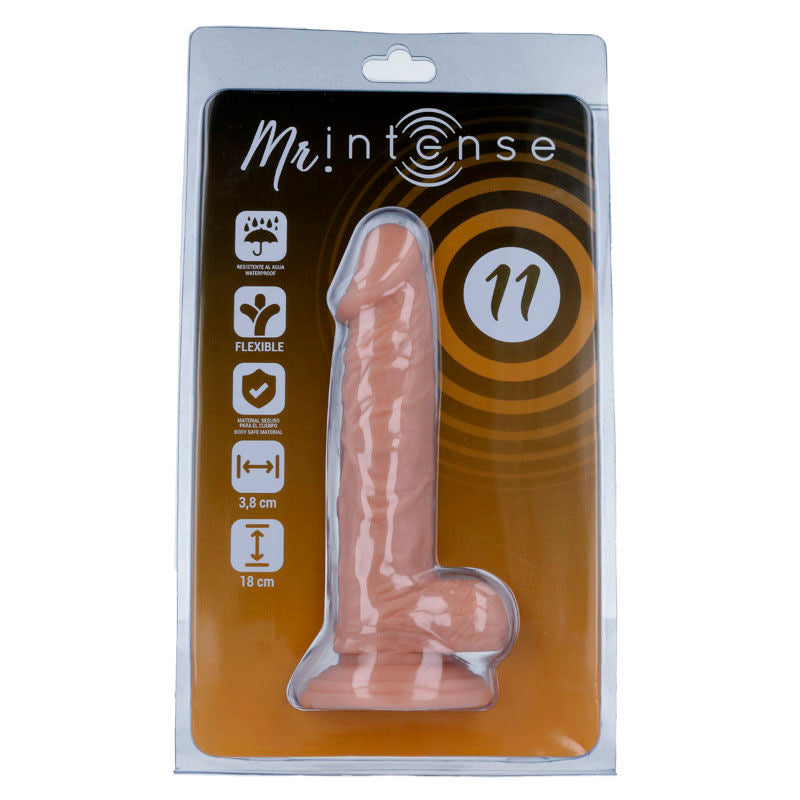 11 realistische Penis 18 cm -o- 3,8 cm