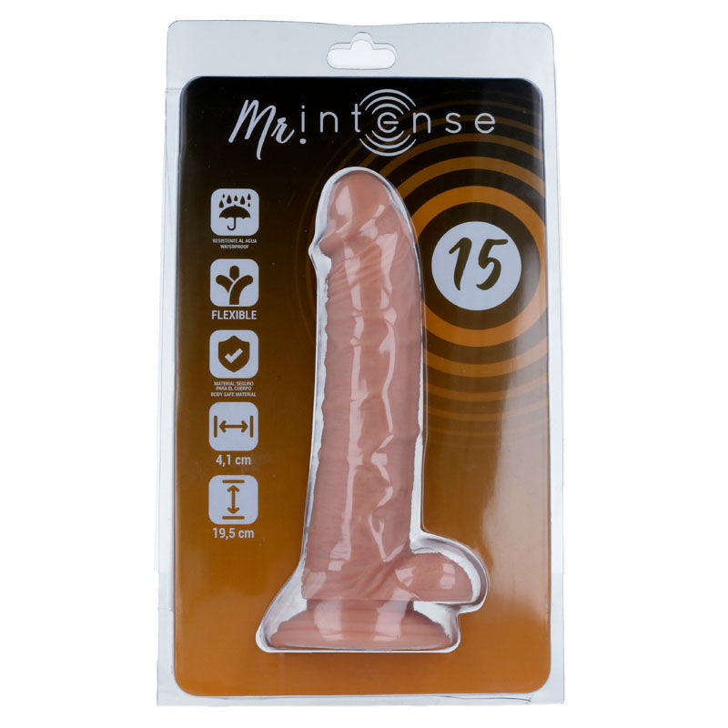 15 realistische Penis 19,5 cm -o- 4,1 cm