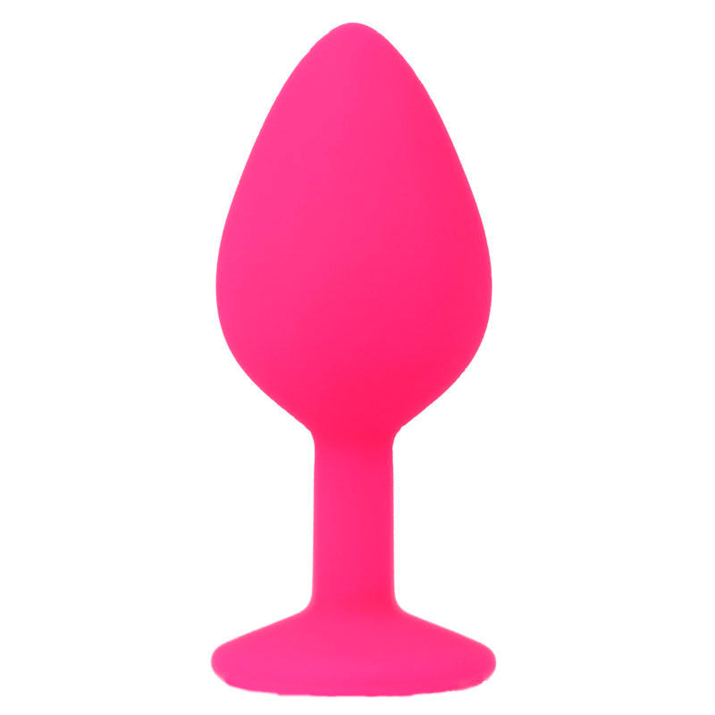 Analplug Shelki M in Fuchsie